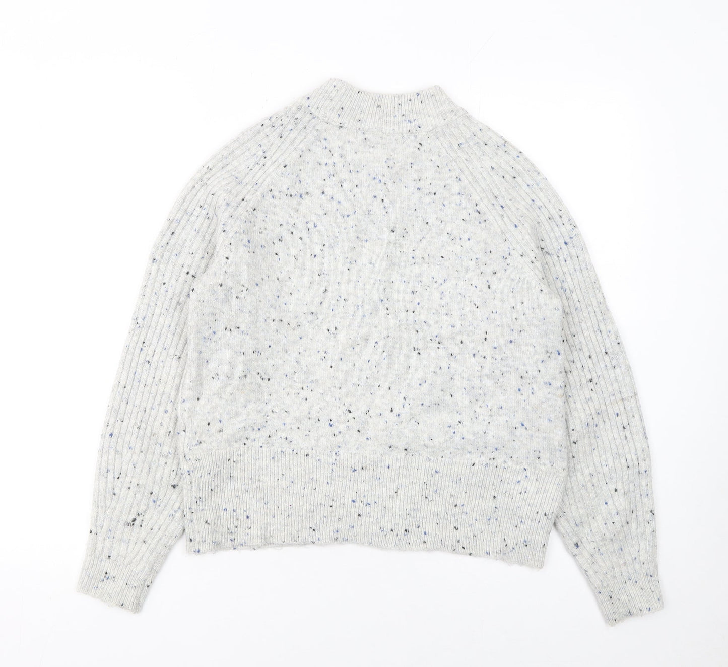 Womens UK Size XS Marks and Spencer Grey Pullover Jumper