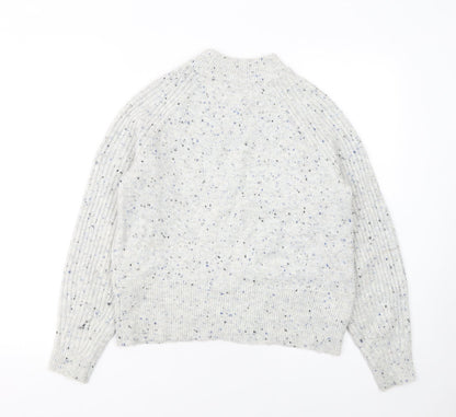 Womens UK Size XS Marks and Spencer Grey Pullover Jumper