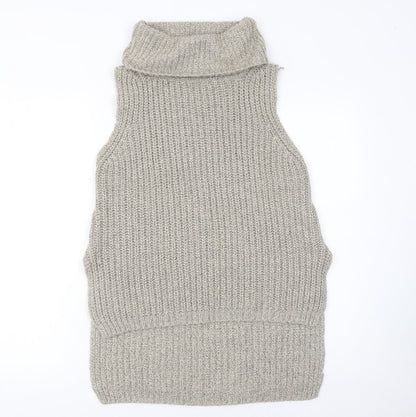 Womens UK Size 12 Seduce Beige Vest Jumper