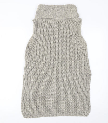 Womens UK Size 12 Seduce Beige Vest Jumper