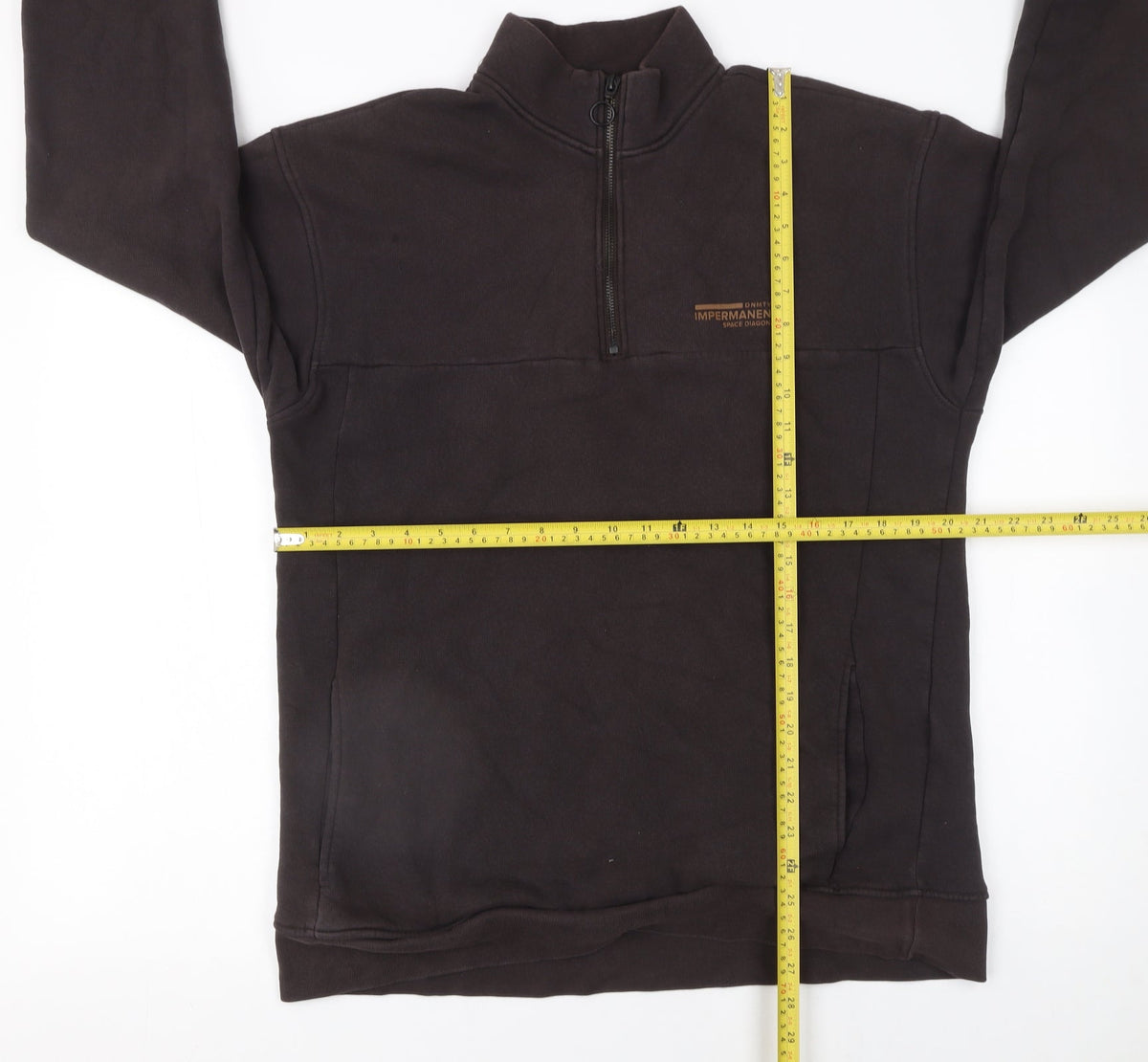 Mens UK Size XL LCW Casual Brown Pullover Sweatshirt