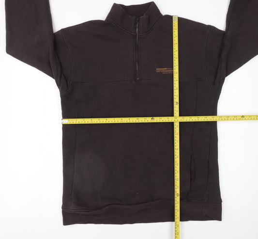 Mens UK Size XL LCW Casual Brown Pullover Sweatshirt
