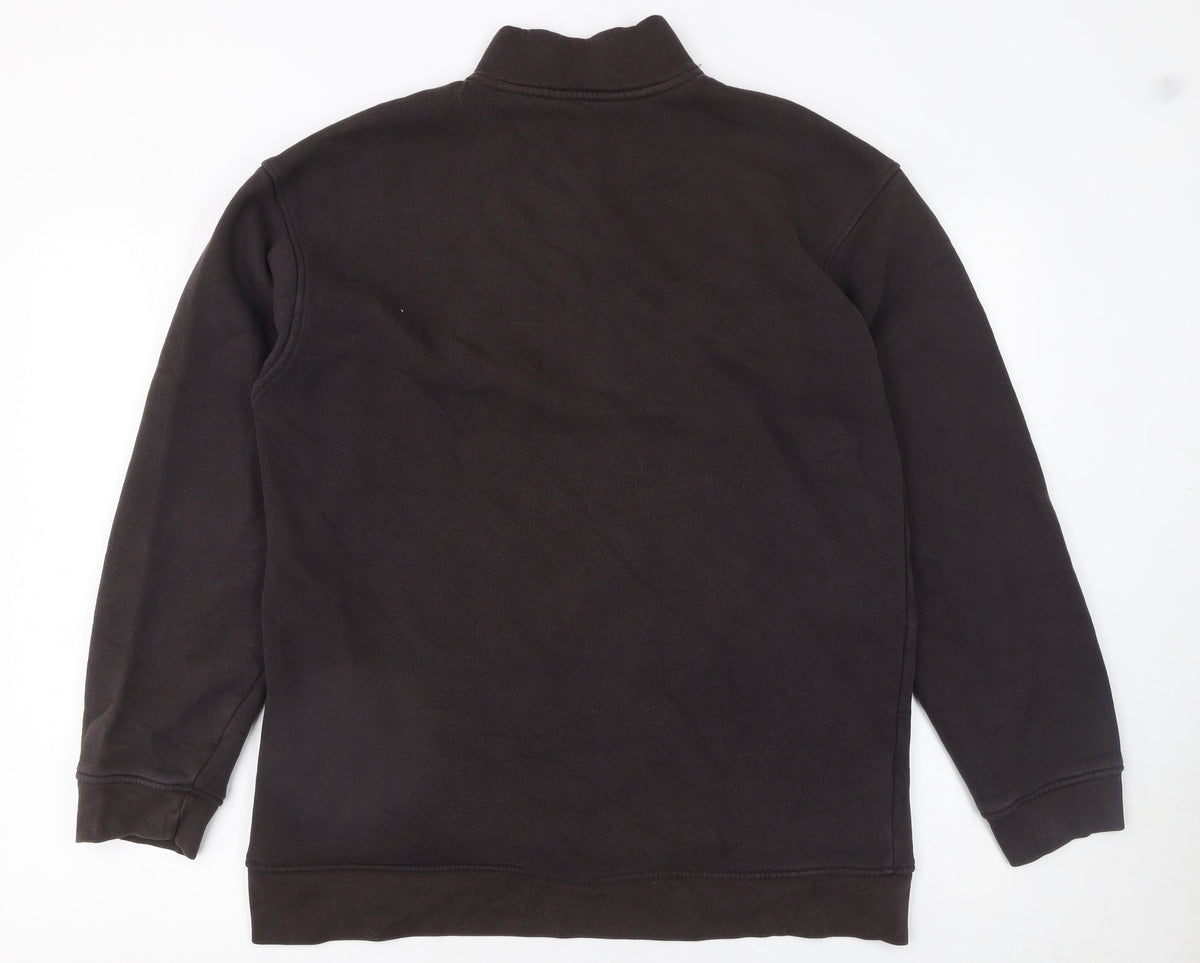 Mens UK Size XL LCW Casual Brown Pullover Sweatshirt