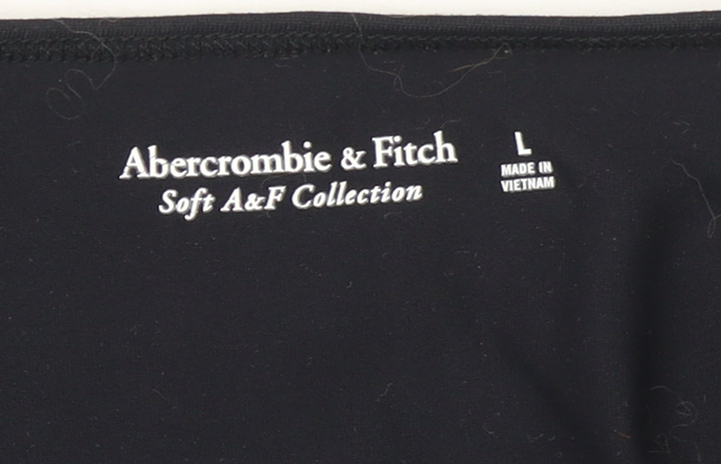 Womens UK Size L Abercrombie & Fitch One-Piece Black Bodysuit