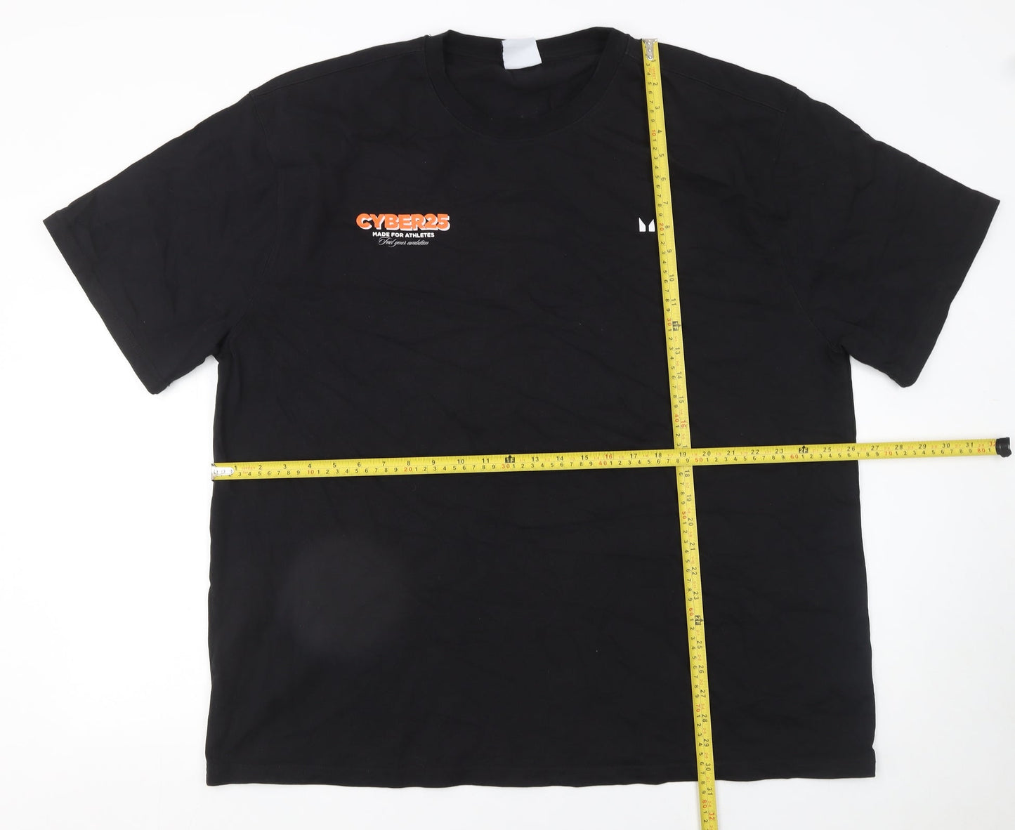 Mens UK Size 3XL MP Black  T-Shirt
