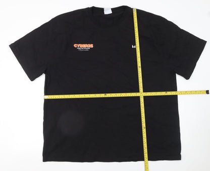 Mens UK Size 3XL MP Black  T-Shirt