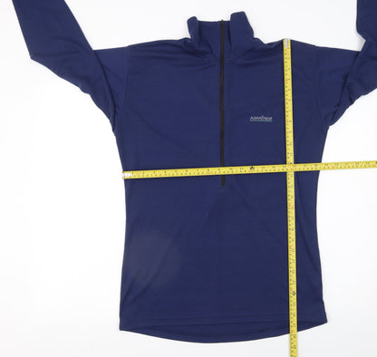 Mens UK Size L Karrimor Blue Henley Sweatshirt