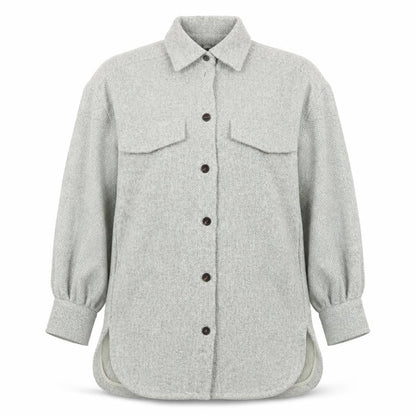 Womens UK Size S H&M Grey Basic Jacket