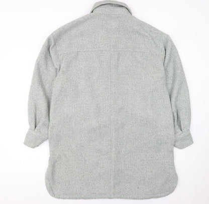Womens UK Size S H&M Grey Basic Jacket