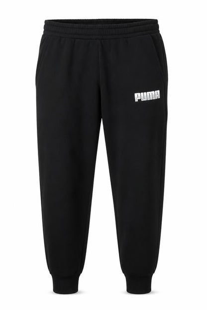 Mens UK Size XL PUMA Regular Fit Jogger Black Trousers