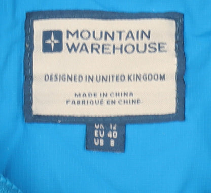 Womens UK Size 12 Mountain Warehouse Blue 3-in-1 Jacket