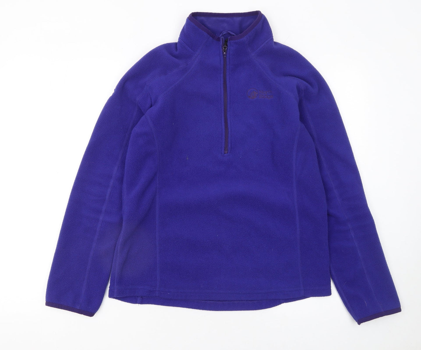 Womens UK Size 12 North Ridge Purple Pullover Sweatshirt