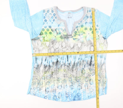 Womens UK Size 16 Raer Multicoloured Tunic Blouse