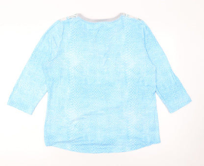 Womens UK Size 16 Raer Multicoloured Tunic Blouse