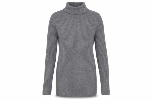 Womens UK Size 4 Whistles Grey Pullover Jumper