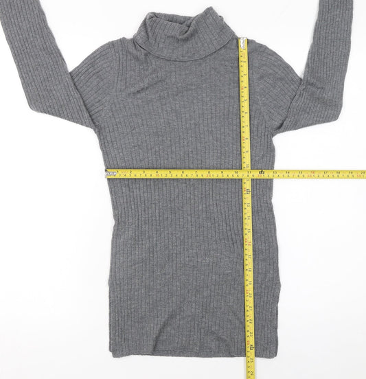 Womens UK Size 4 Whistles Grey Pullover Jumper