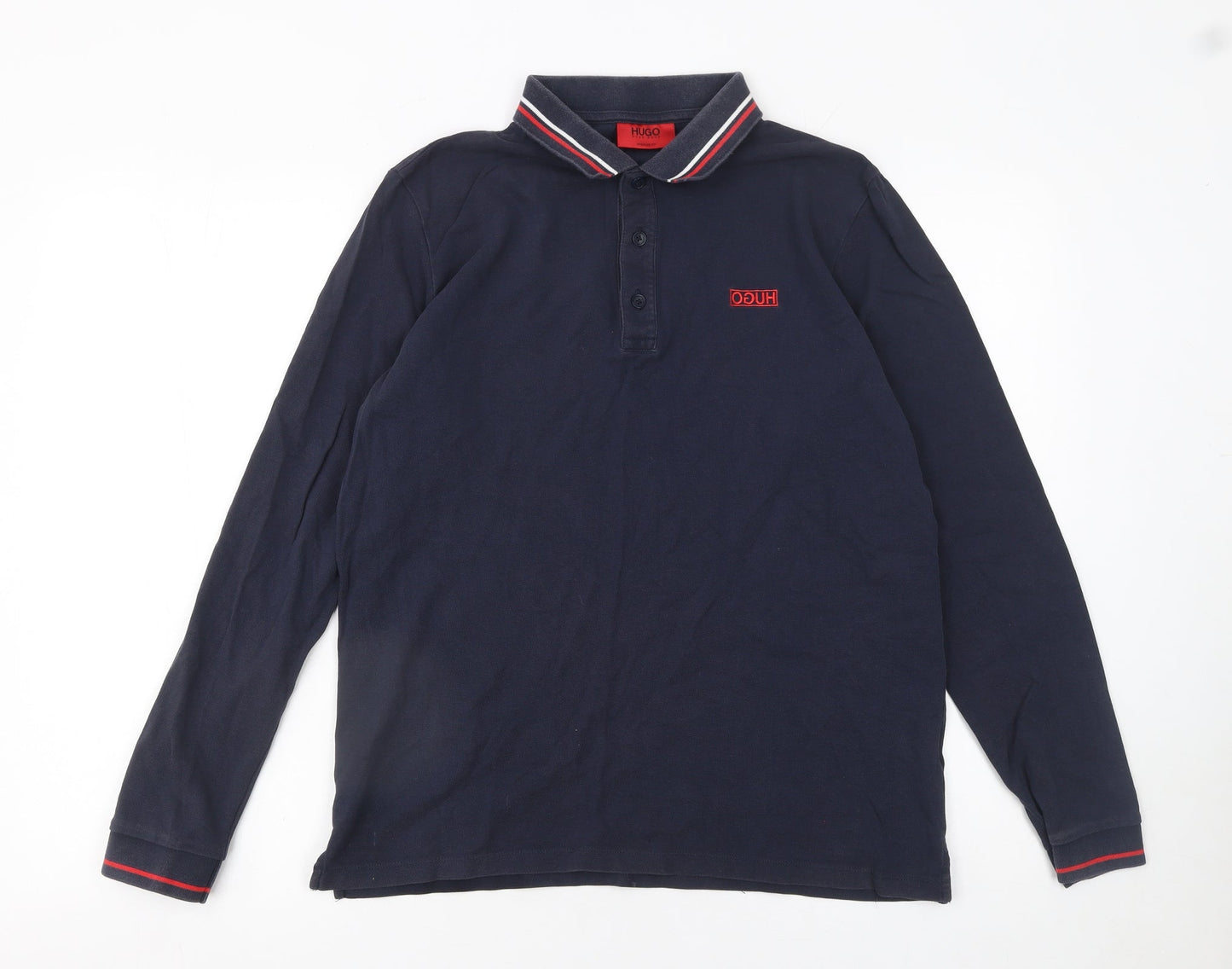 Mens UK Size S HUGO BOSS 100% Cotton Polo Shirt