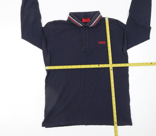 Mens UK Size S HUGO BOSS 100% Cotton Polo Shirt