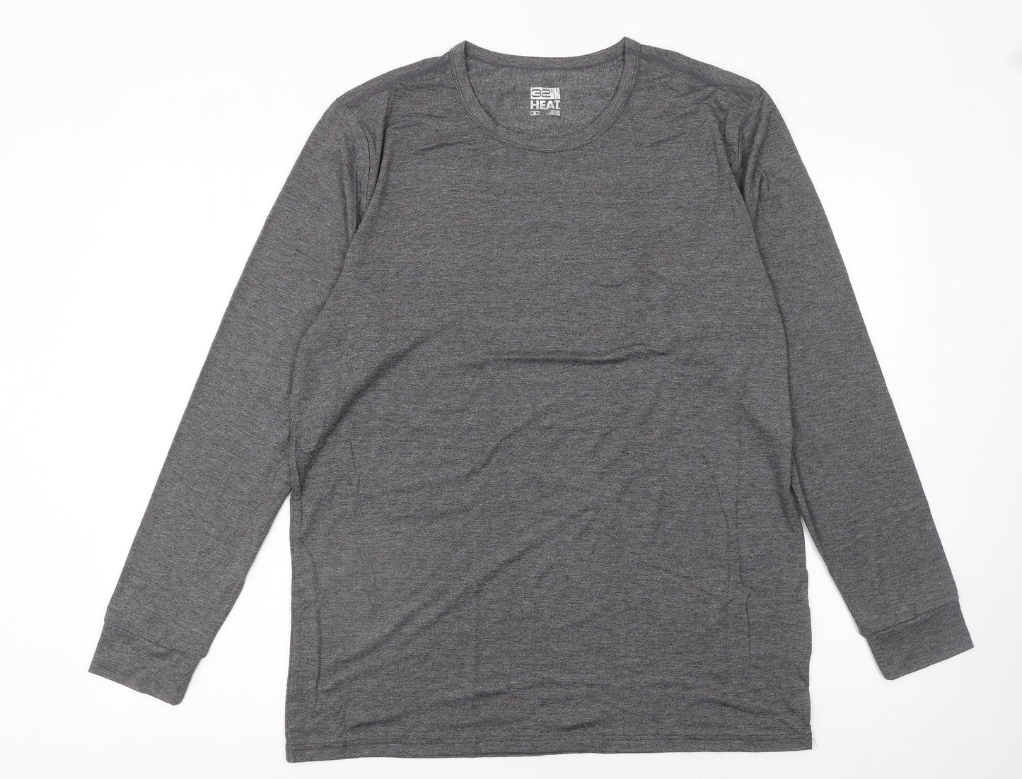 Mens UK Size XL 32 Degrees Heat Grey  T-Shirt