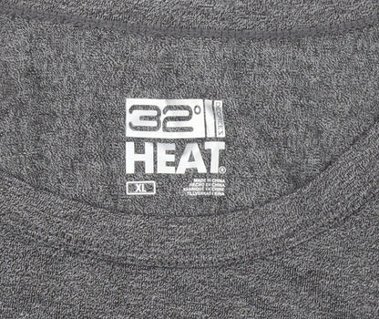 Mens UK Size XL 32 Degrees Heat Grey  T-Shirt