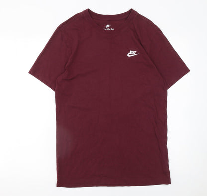 Mens UK Size S Nike Red  T-Shirt
