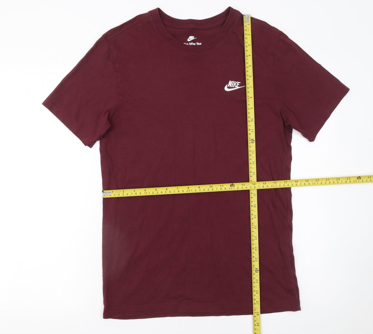 Mens UK Size S Nike Red  T-Shirt
