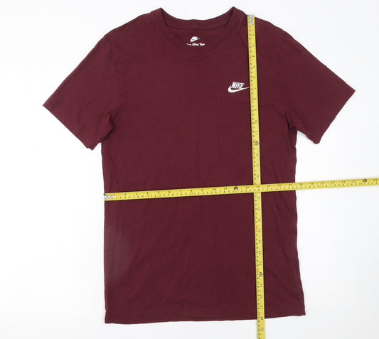 Mens UK Size S Nike Red  T-Shirt