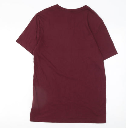 Mens UK Size S Nike Red  T-Shirt