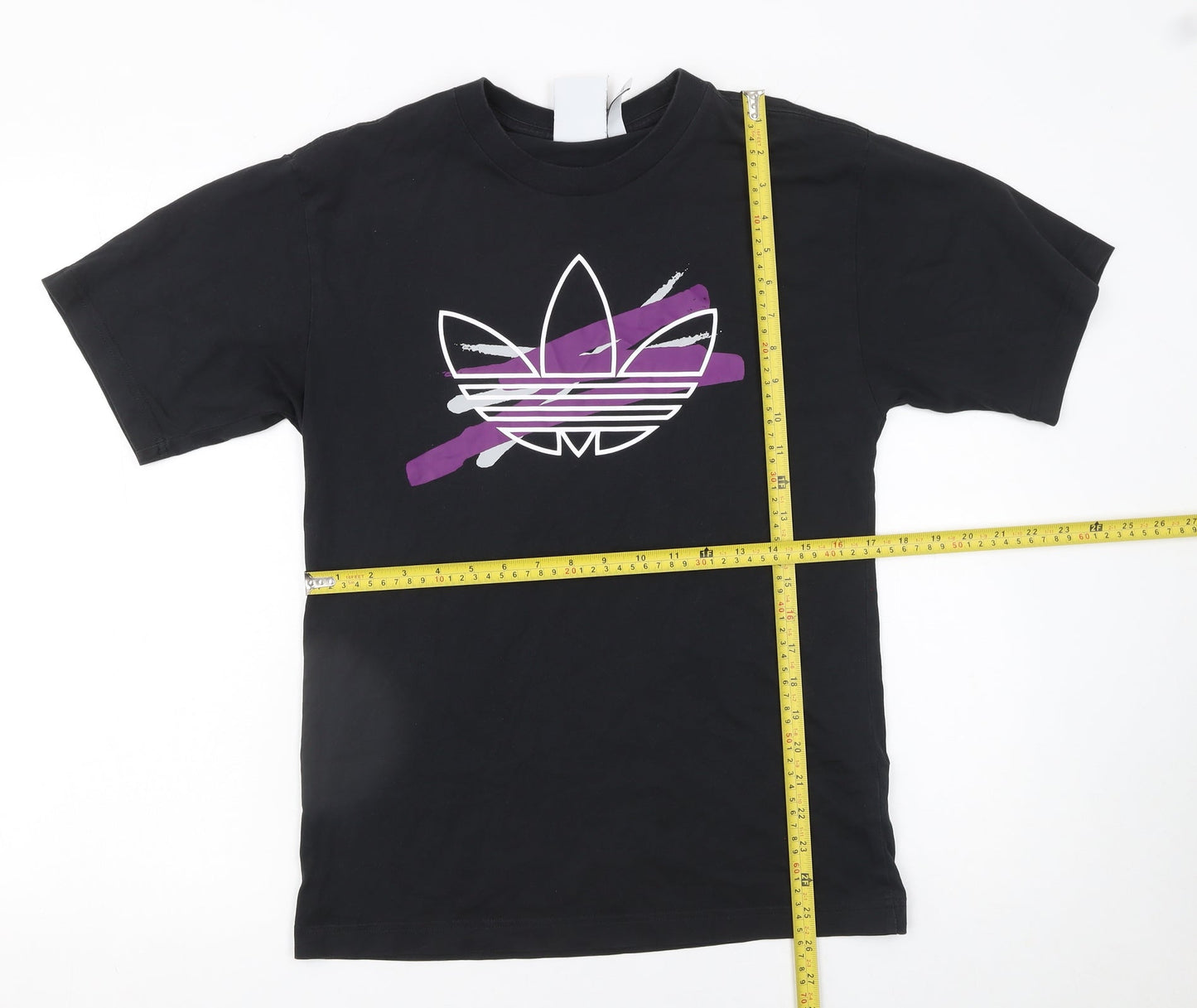 Mens UK Size S adidas Black  T-Shirt