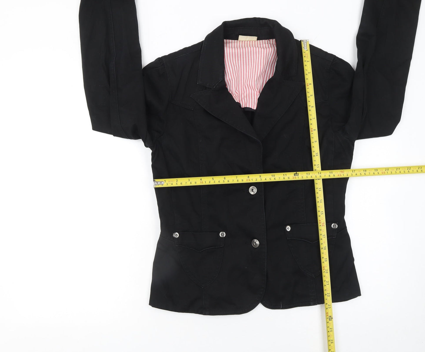 Womens UK Size 12 Miss Selfridge Regular Black Suit Jacket