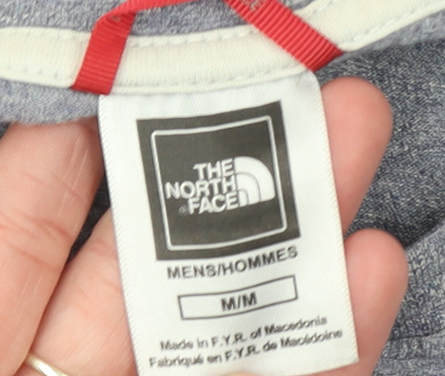 Mens UK Size M The North Face Blue  T-Shirt