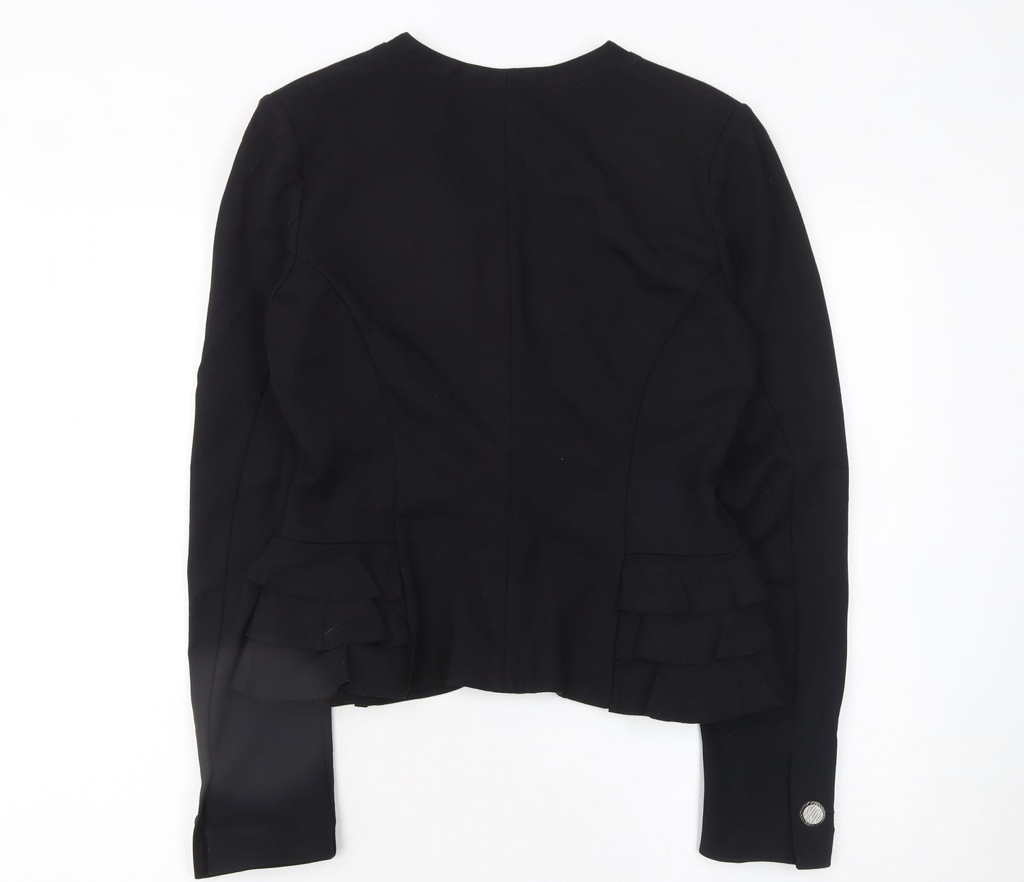 Womens UK Size L Fornarina Regular Black Blazer
