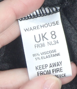 Womens UK Size 8 Warehouse Bodycon Dress