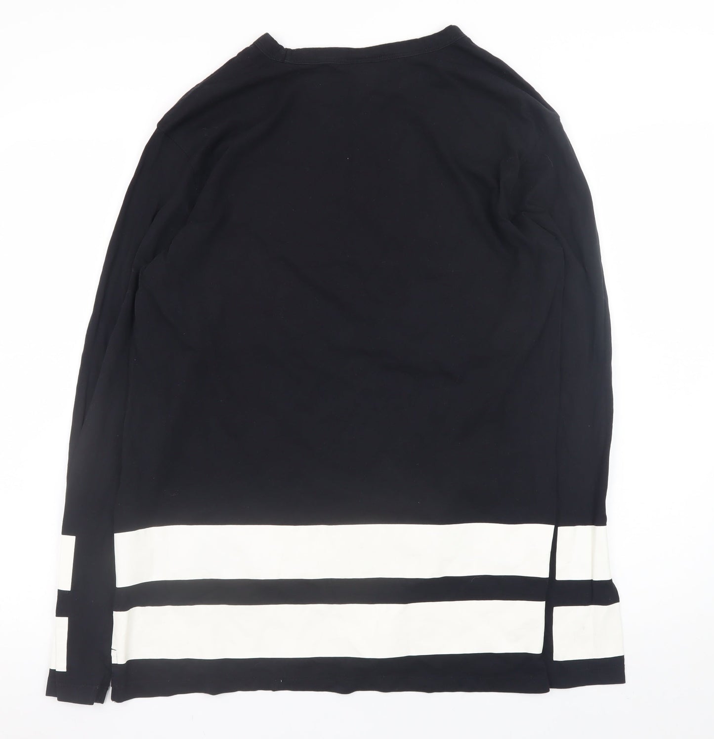Mens UK Size M H&M Black  T-Shirt