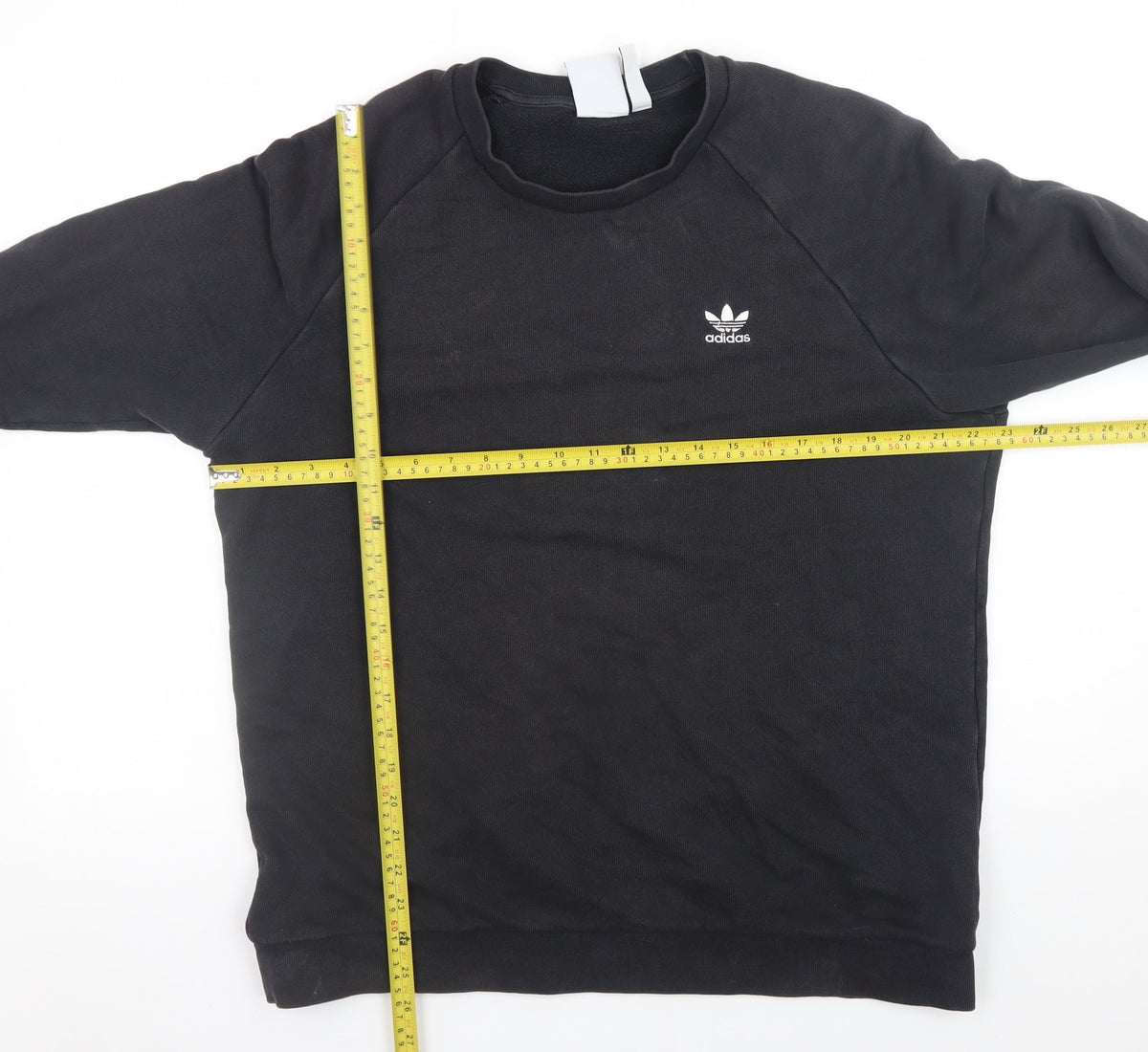 Mens UK Size L adidas Black Pullover Sweatshirt