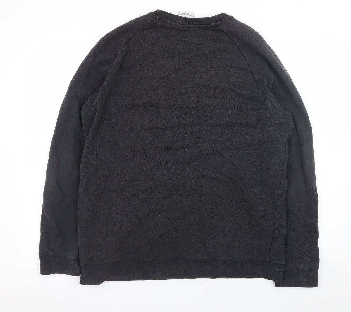 Mens UK Size L adidas Black Pullover Sweatshirt