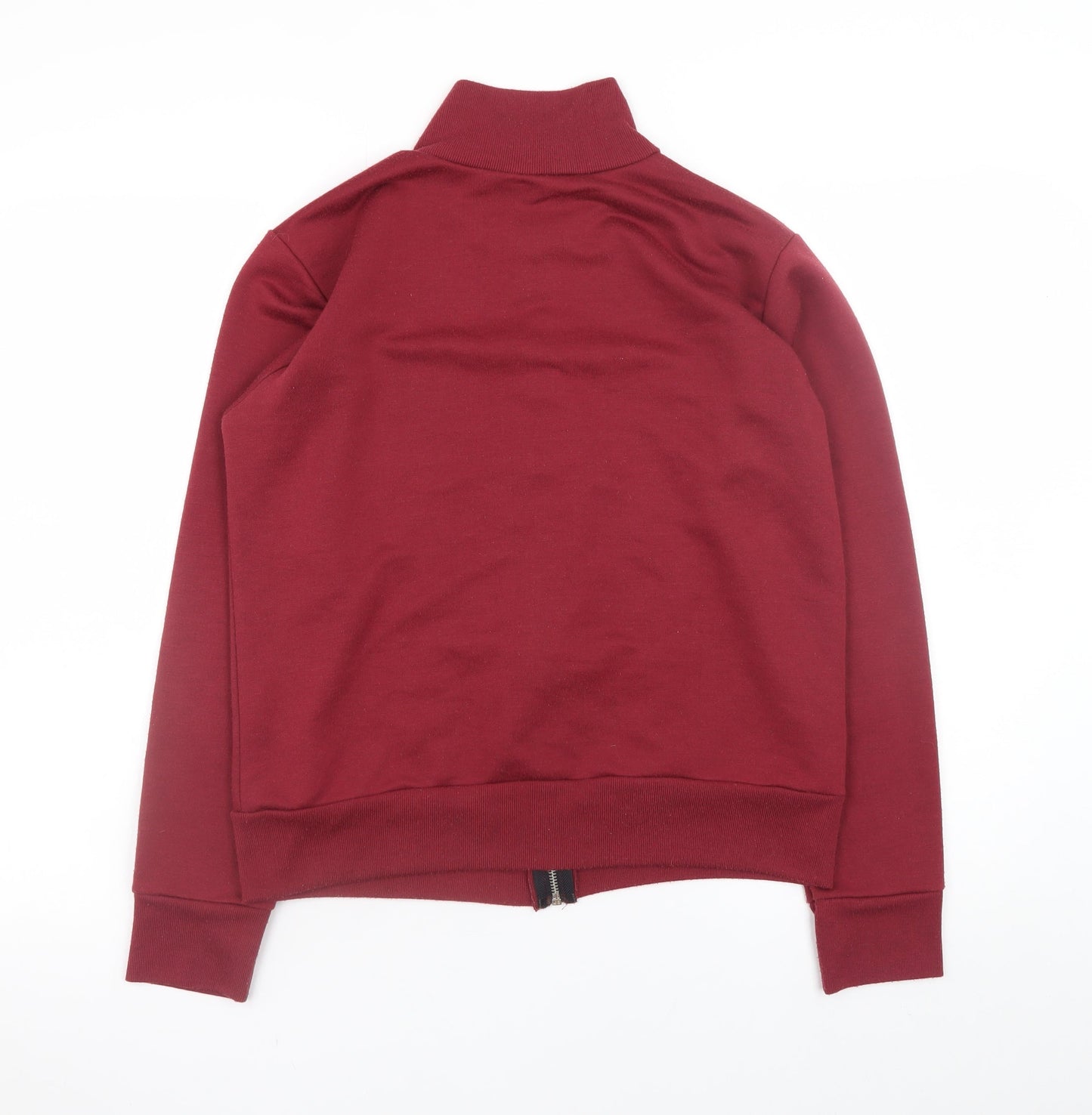 Womens UK Size M Boohoo Red Basic Jacket