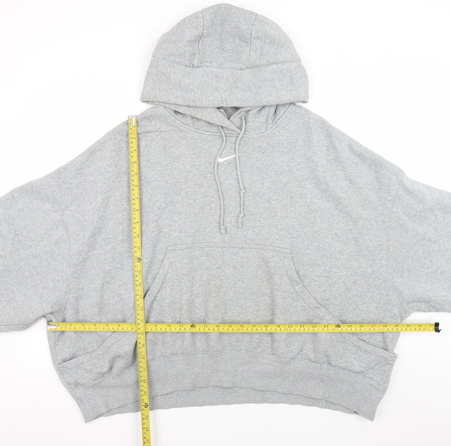 Mens UK Size XL Nike Grey Pullover Hoodie