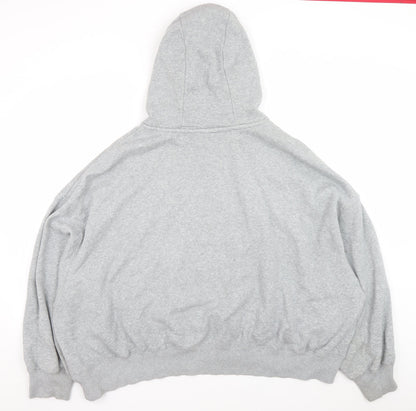 Mens UK Size XL Nike Grey Pullover Hoodie