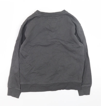 Zara Boys Grey 'Create Art' Graphic Pullover Sweatshirt - 9 Years