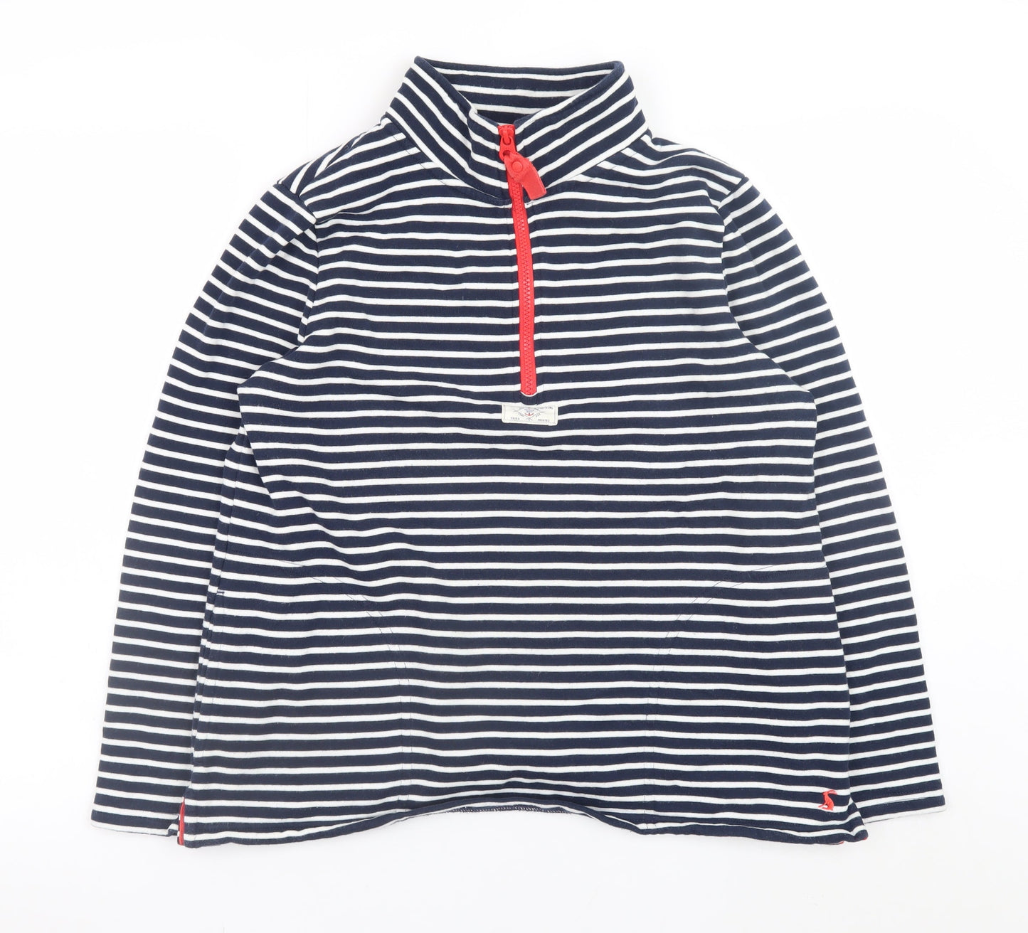 Womens UK Size 10 Joules Blue Pullover Sweatshirt