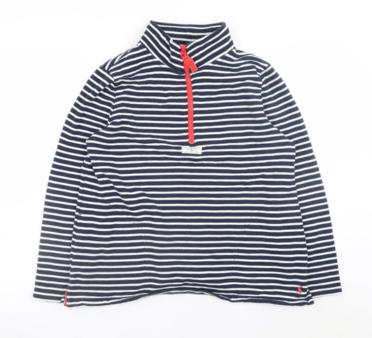 Womens UK Size 10 Joules Blue Pullover Sweatshirt