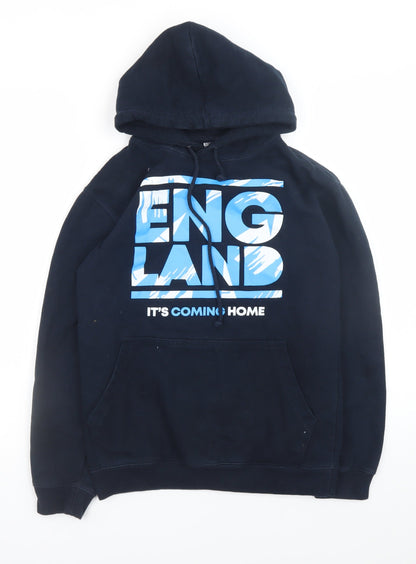 Mens UK Size XS Sports Direct Blue Pullover Hoodie