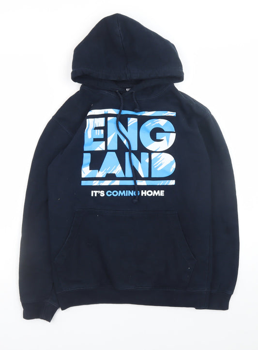 Mens UK Size XS Sports Direct Blue Pullover Hoodie