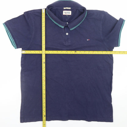 Mens UK Size 2XL Tommy Hilfiger Cotton Blend Polo Shirt