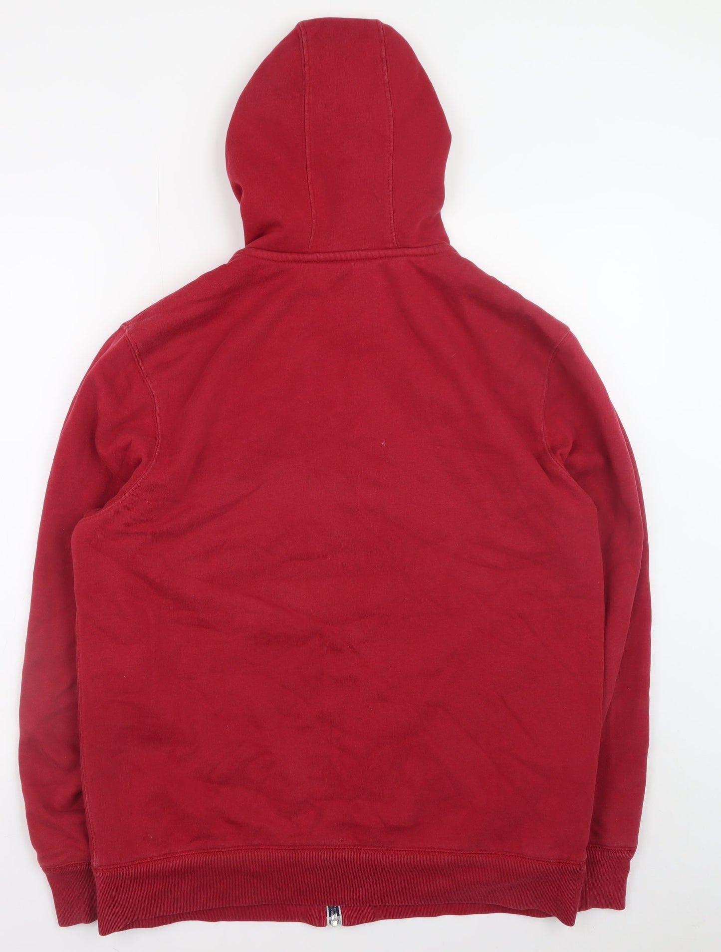 Mens UK Size XL CARTELO Red Full Zip Hoodie