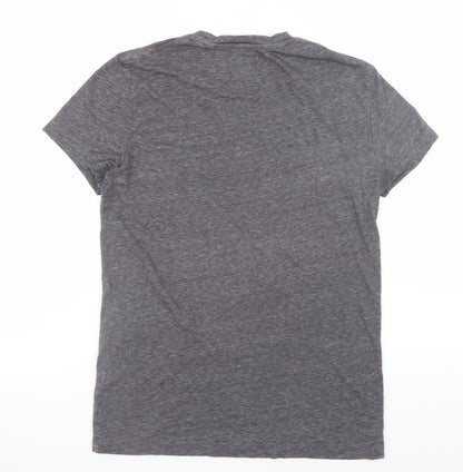 Jack Wills Men's Grey XS Crew Neck Cotton Short Sleeve T-Shirt