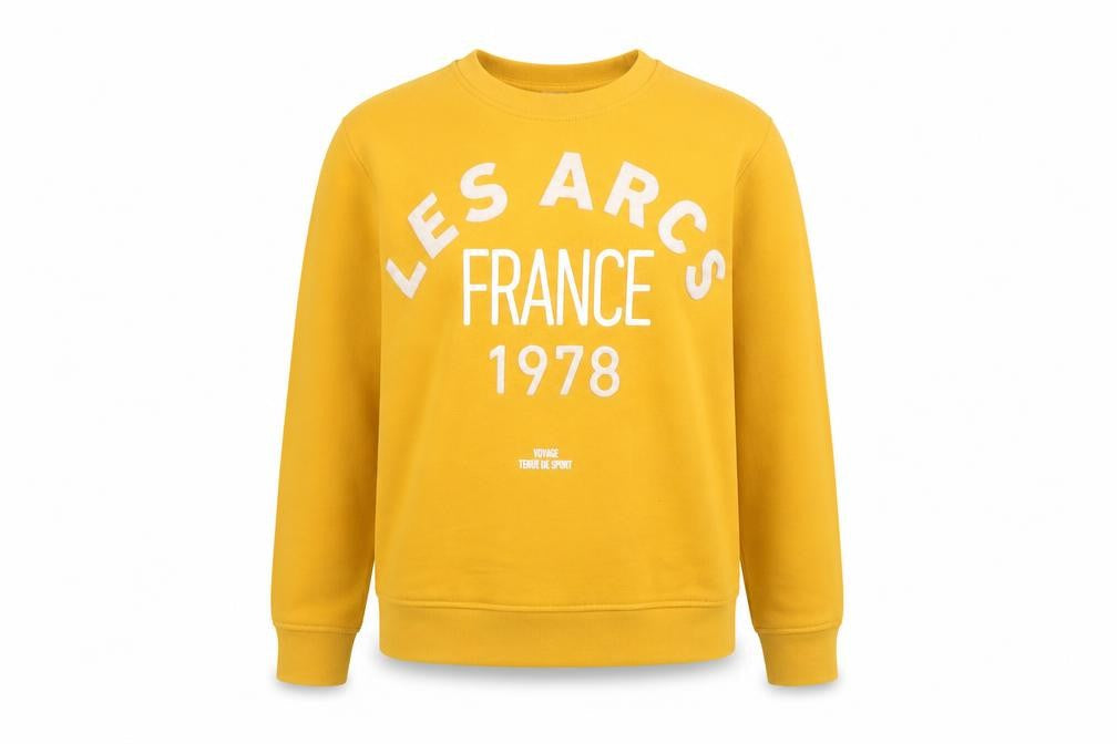 Womens UK Size S H&M Yellow Pullover Sweatshirt