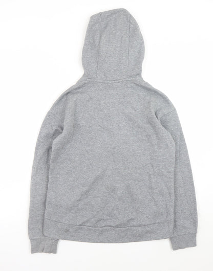 Boys UK Size 146 Nike Grey Full Zip Hoodie