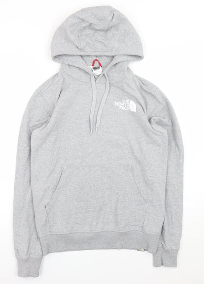 Mens UK Size S The North Face Grey Pullover Hoodie